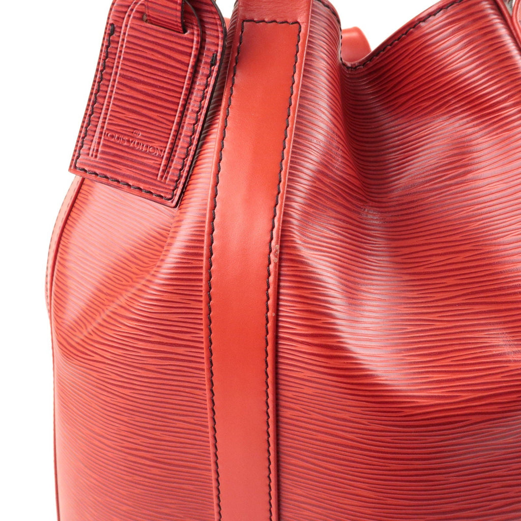 Louis Vuitton Epi Randonnee GM Laundry Bag Castilian Red M43087