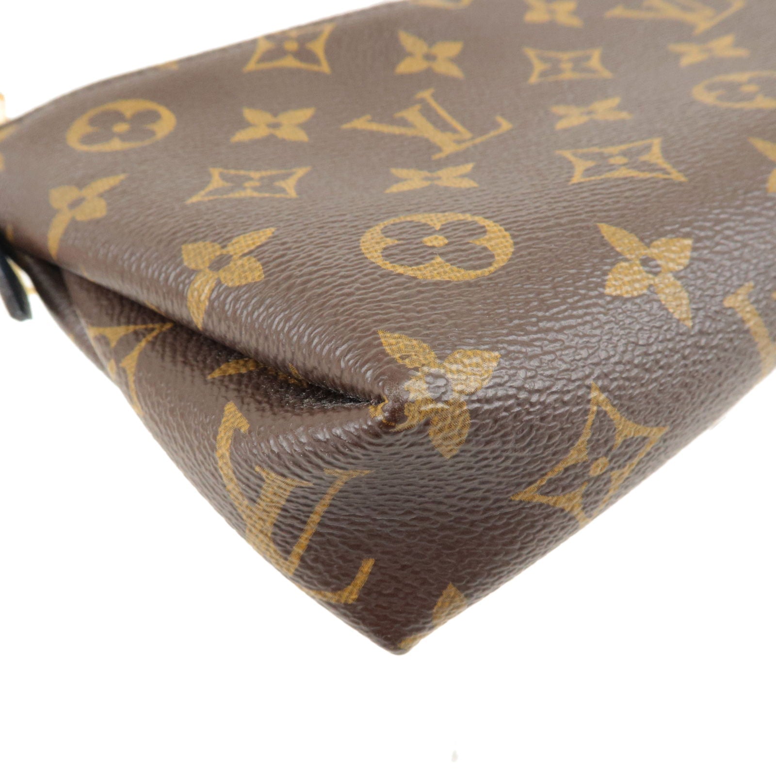 Louis Vuitton Monogram Pallas Clutch 2Way Bag Hand Bag M44058