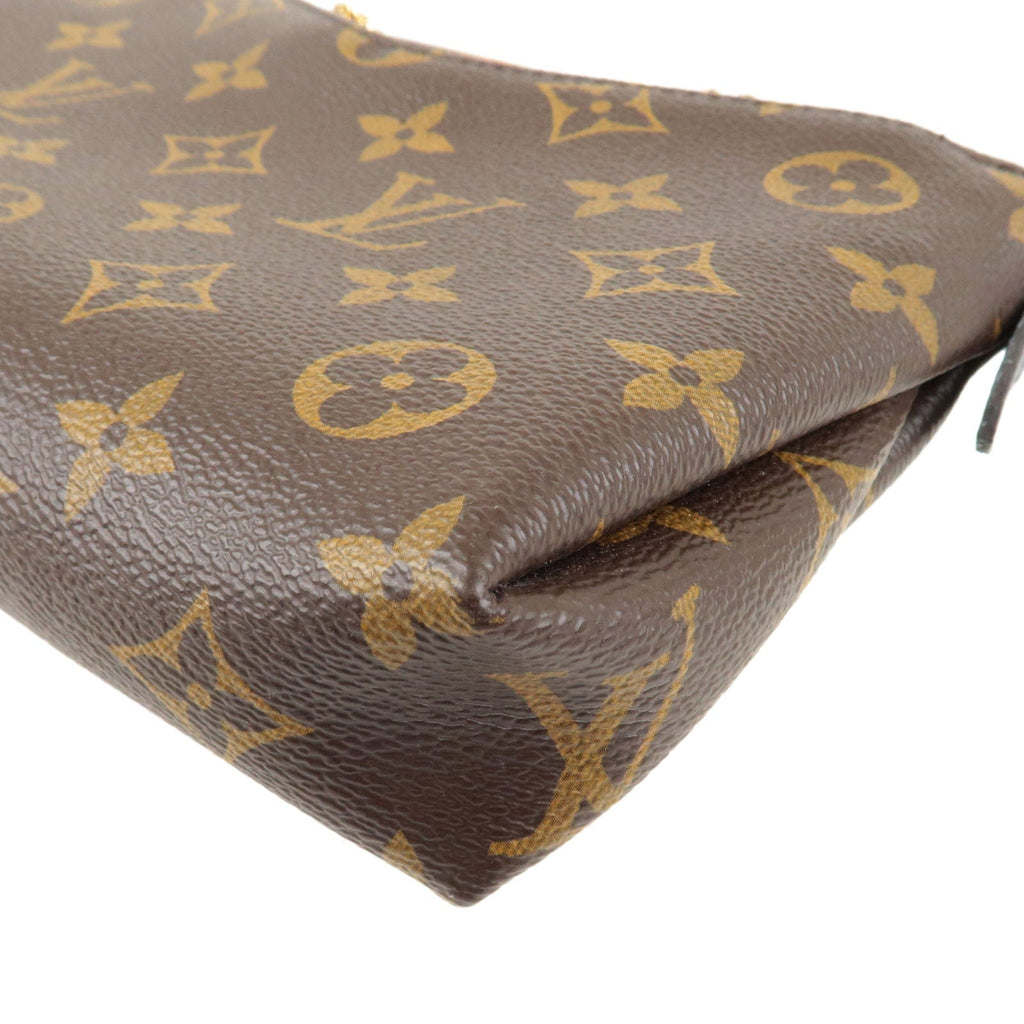 Louis Vuitton Monogram Pallas Clutch 2Way Bag Hand Bag M44058