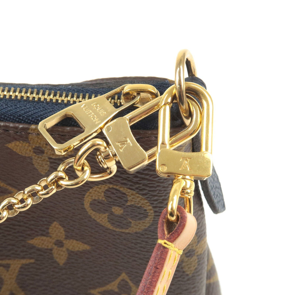 Louis Vuitton Monogram Pallas Clutch 2Way Bag Hand Bag M44058
