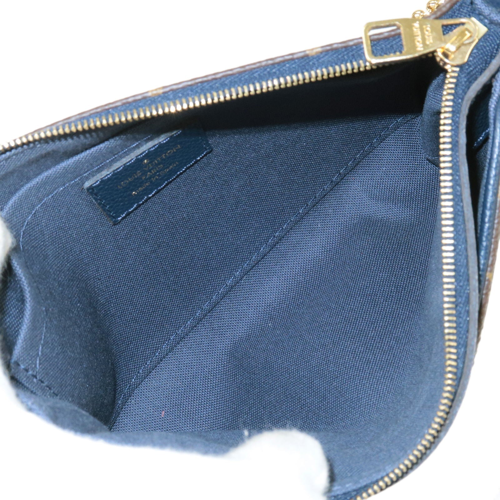 Louis Vuitton Monogram Pallas Clutch 2Way Bag Hand Bag M44058