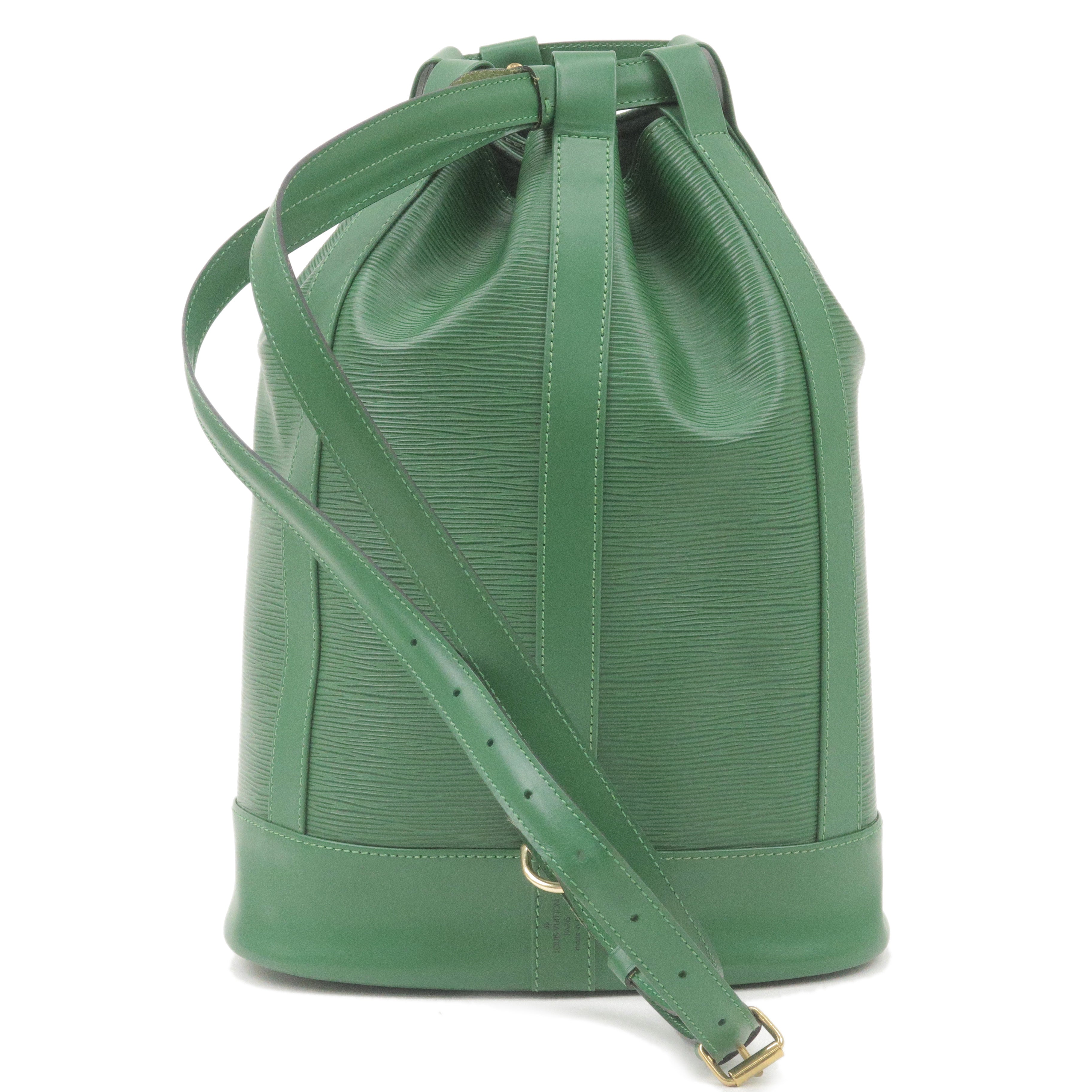 Louis Vuitton Epi Randonnee GM Laundry Bag Borneo Green M52354