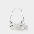 Cagole Shoulder Xs Bag - Balenciaga - Optic White - Leather
