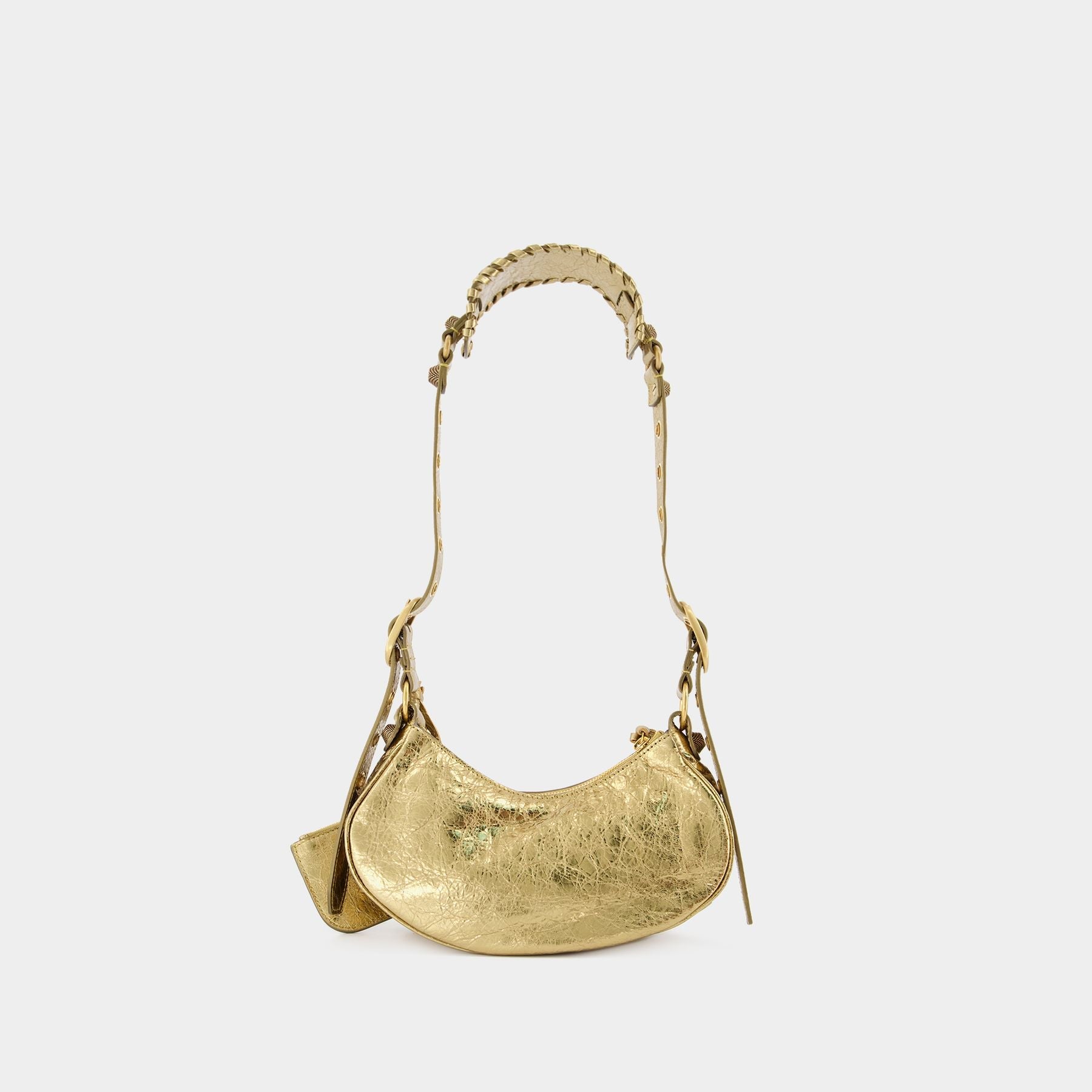 Cagole Shoul Xs Bag - Balenciaga - Gold - Leather