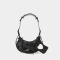 Cagole Shoulder Xs Bag - Balenciaga -  Black - Leather