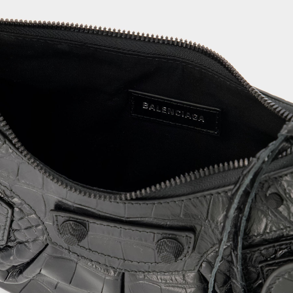 Cagole Shoulder Xs Bag - Balenciaga -  Black - Leather