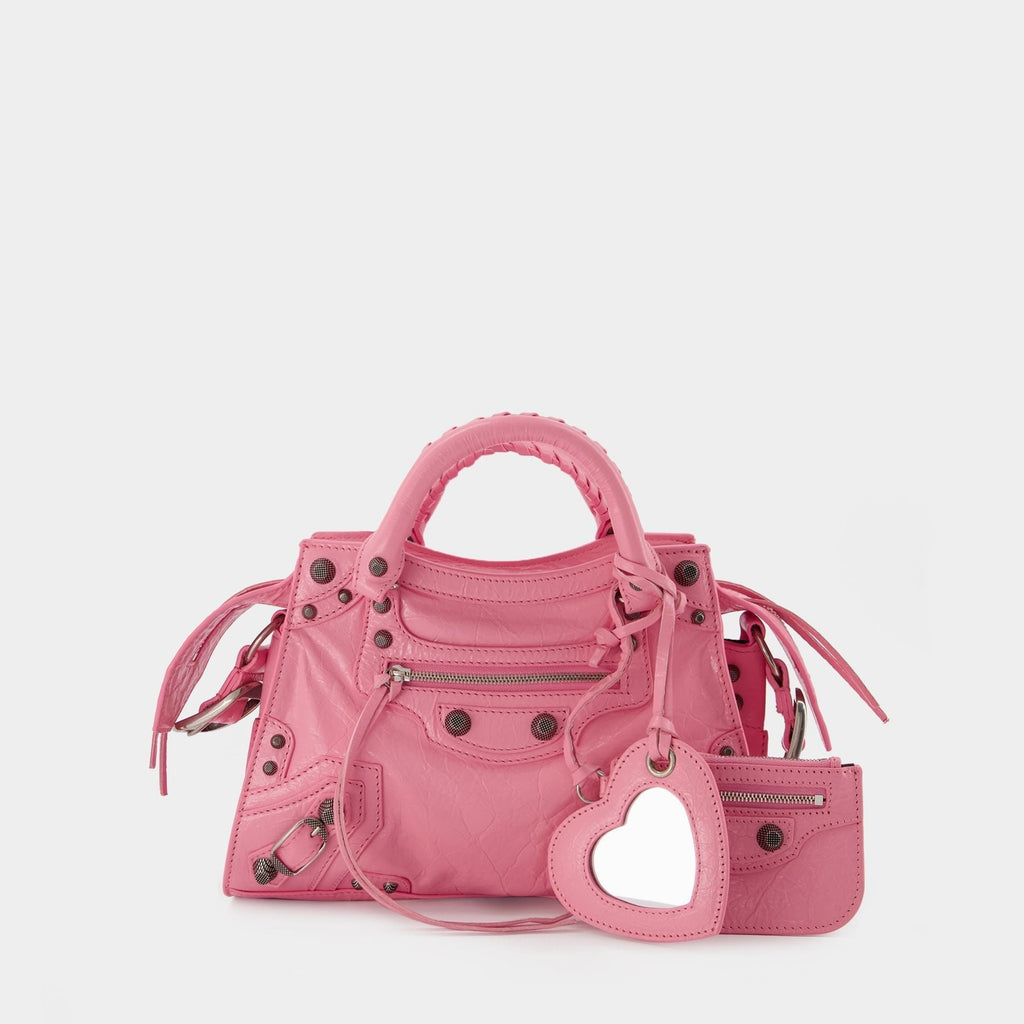 Neo Cagole Xs Crossbody - Balenciaga -  Soft Pink - Leather