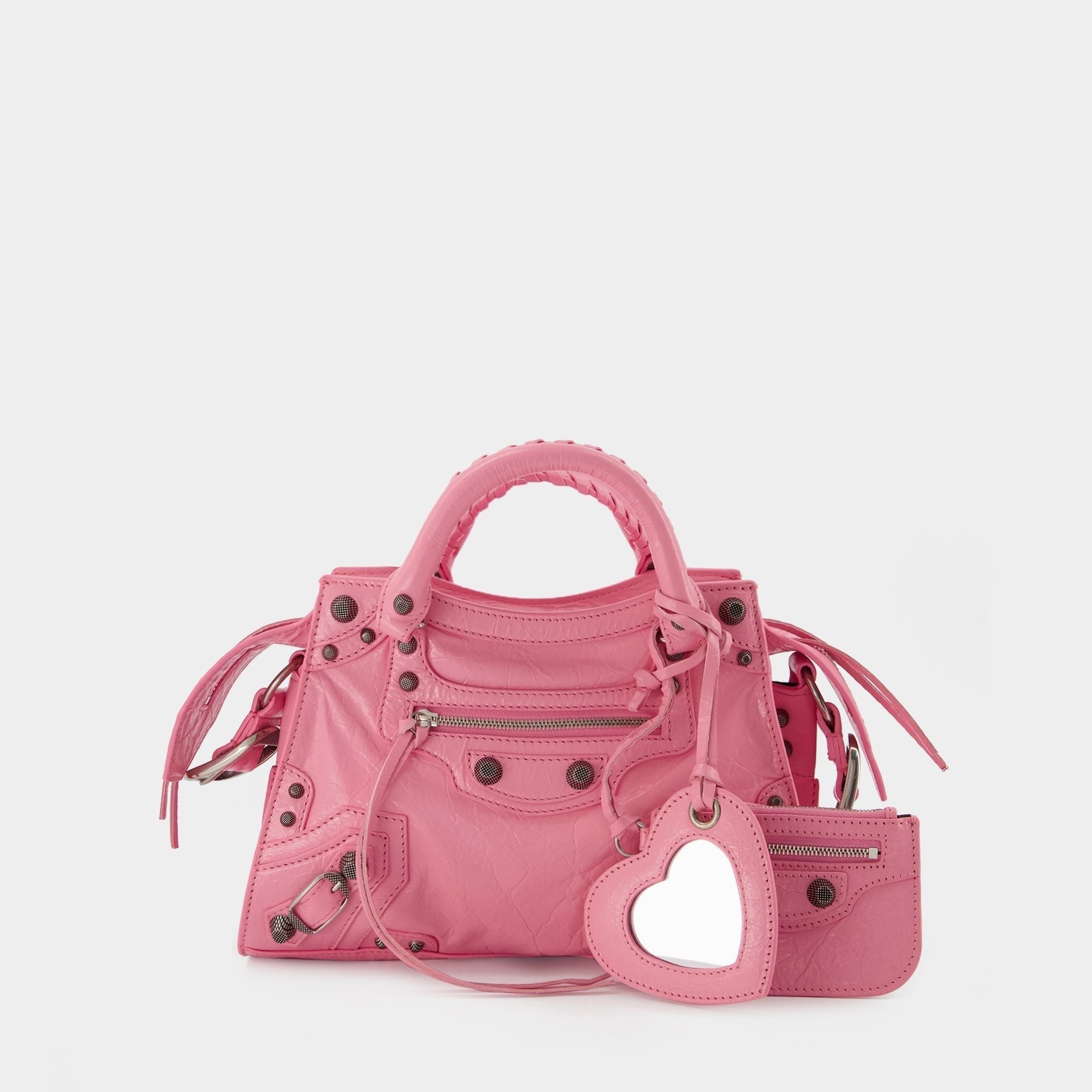 Neo Cagole Xs Crossbody - Balenciaga -  Soft Pink - Leather