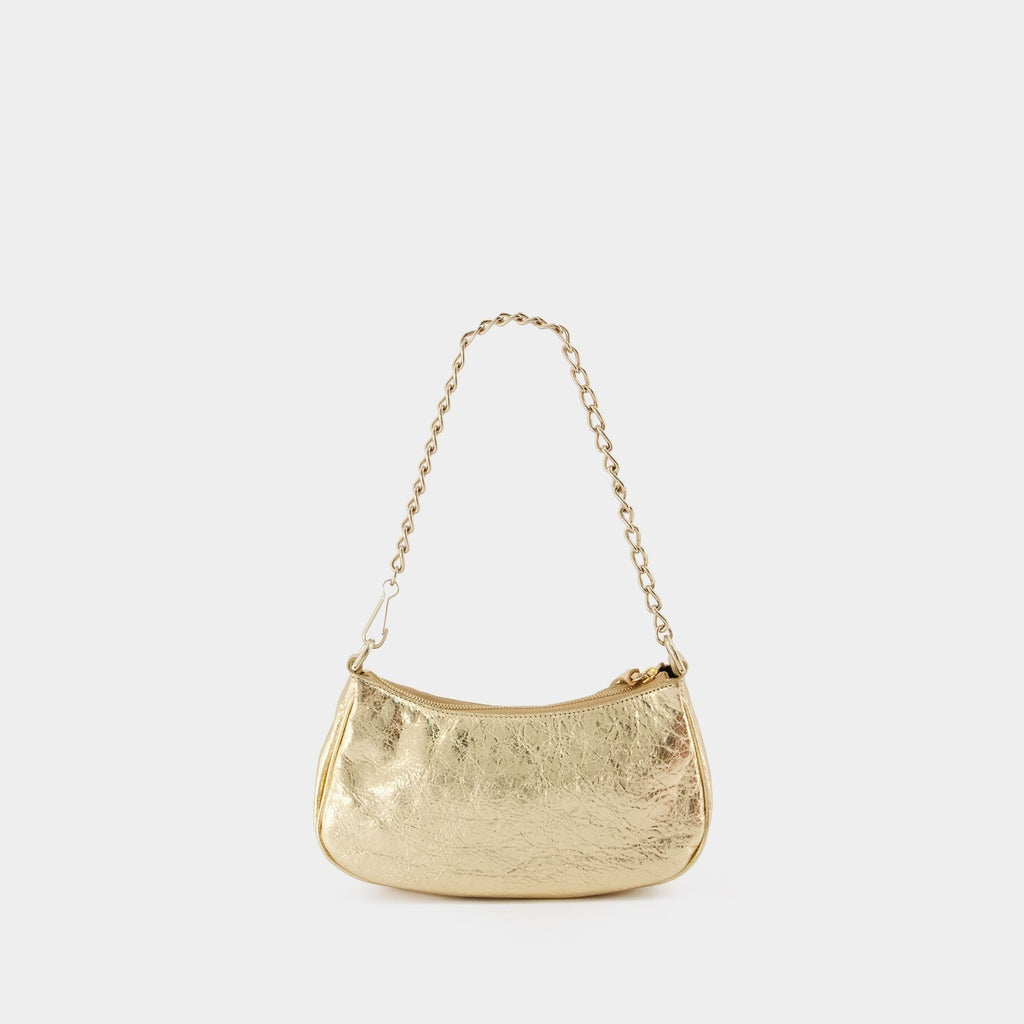 Le Cagole Mini W/Ch Bag - Balenciaga -  Gold Clair - Leather
