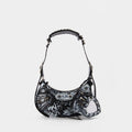 Cagole Shoulder Xs Bag - Balenciaga -  Black - Leather