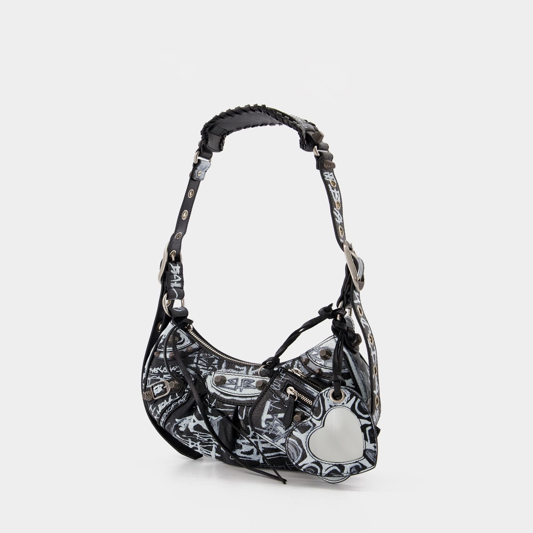 Cagole Shoulder Xs Bag - Balenciaga -  Black - Leather