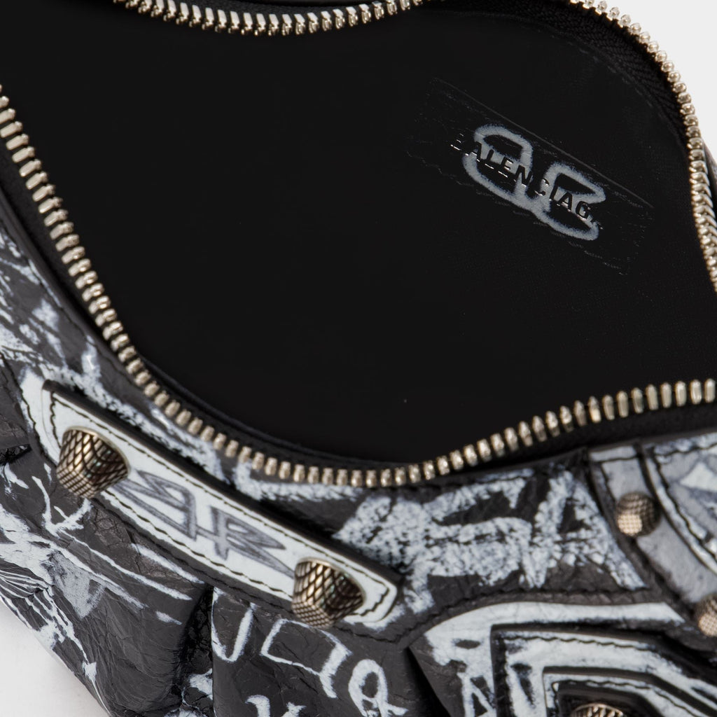 Cagole Shoulder Xs Bag - Balenciaga -  Black - Leather
