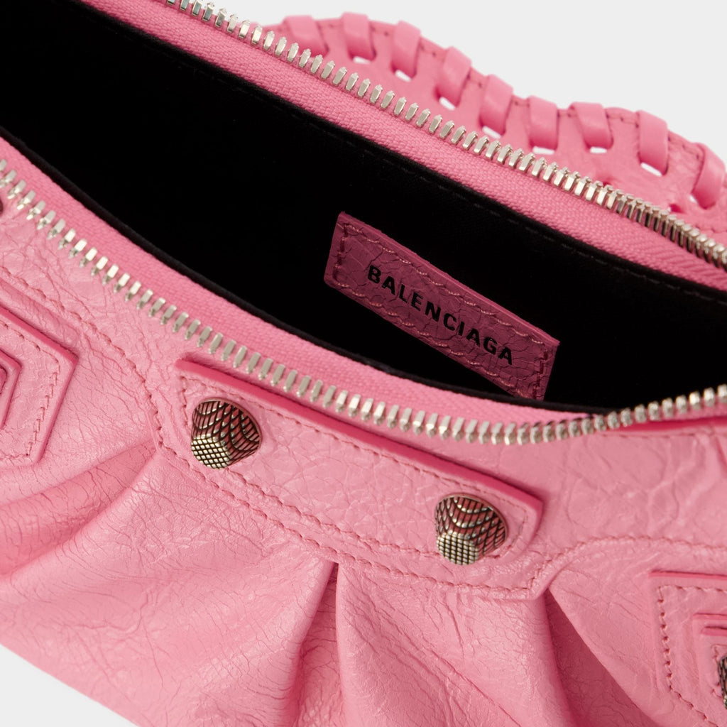 Cagole Shoulder Xs Bag - Balenciaga -  Soft Pink - Leather