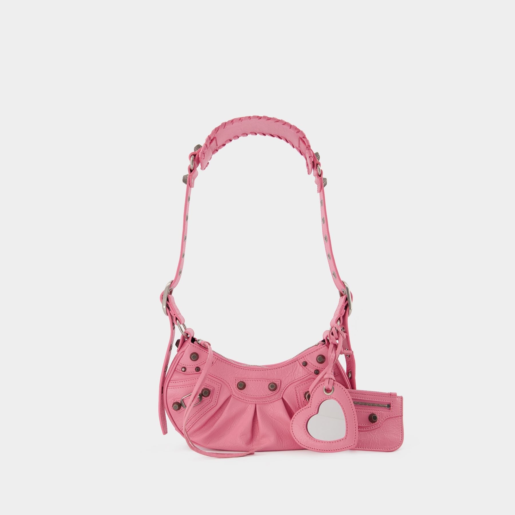 Cagole Shoulder Xs Bag - Balenciaga -  Soft Pink - Leather