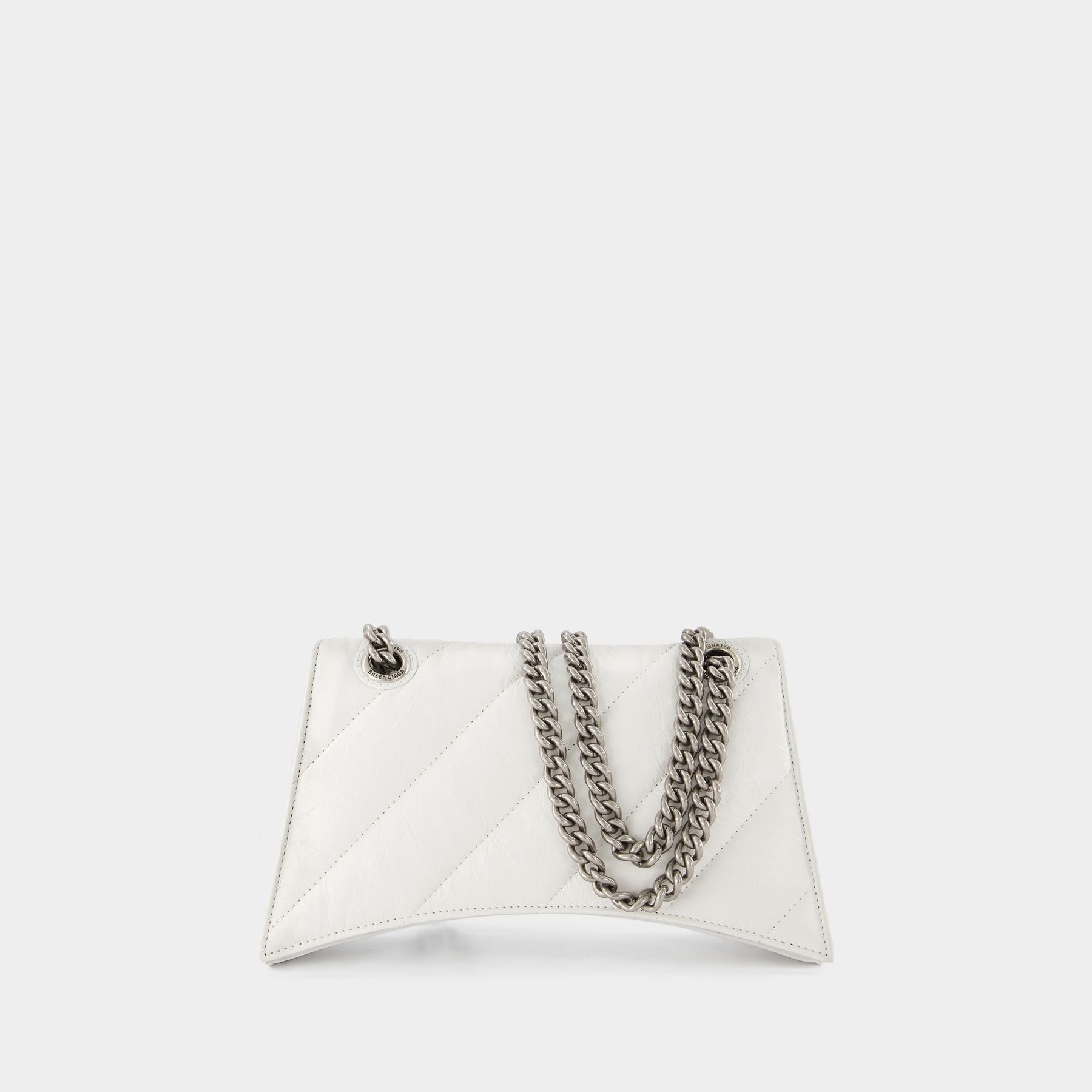 Crush Chain S Bag - Balenciaga - Optic White - Canva