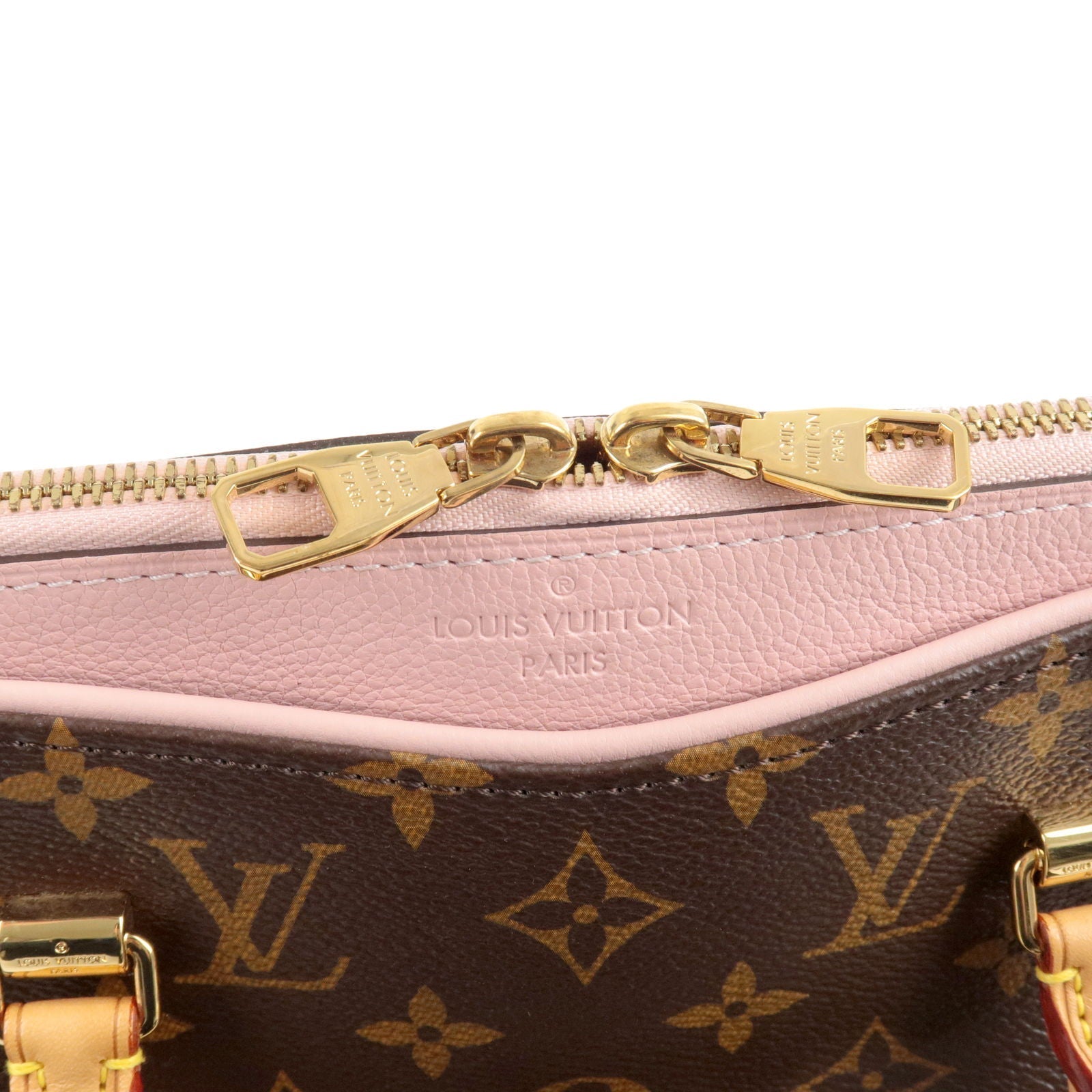 Louis Vuitton Monogram Pallas 2Way Bag Hand Bag Rose Poudre M43400