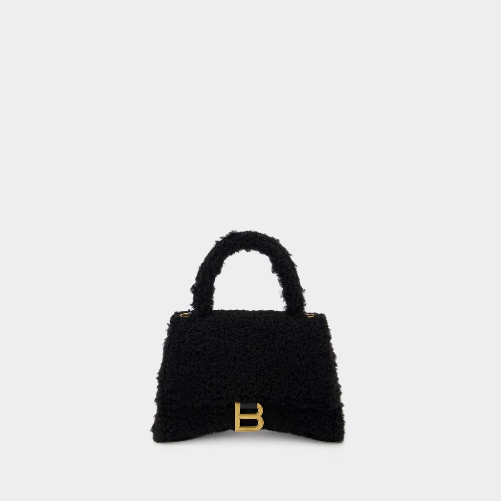 Hour S W/St Bag - Balenciaga -  Black - Synthetic