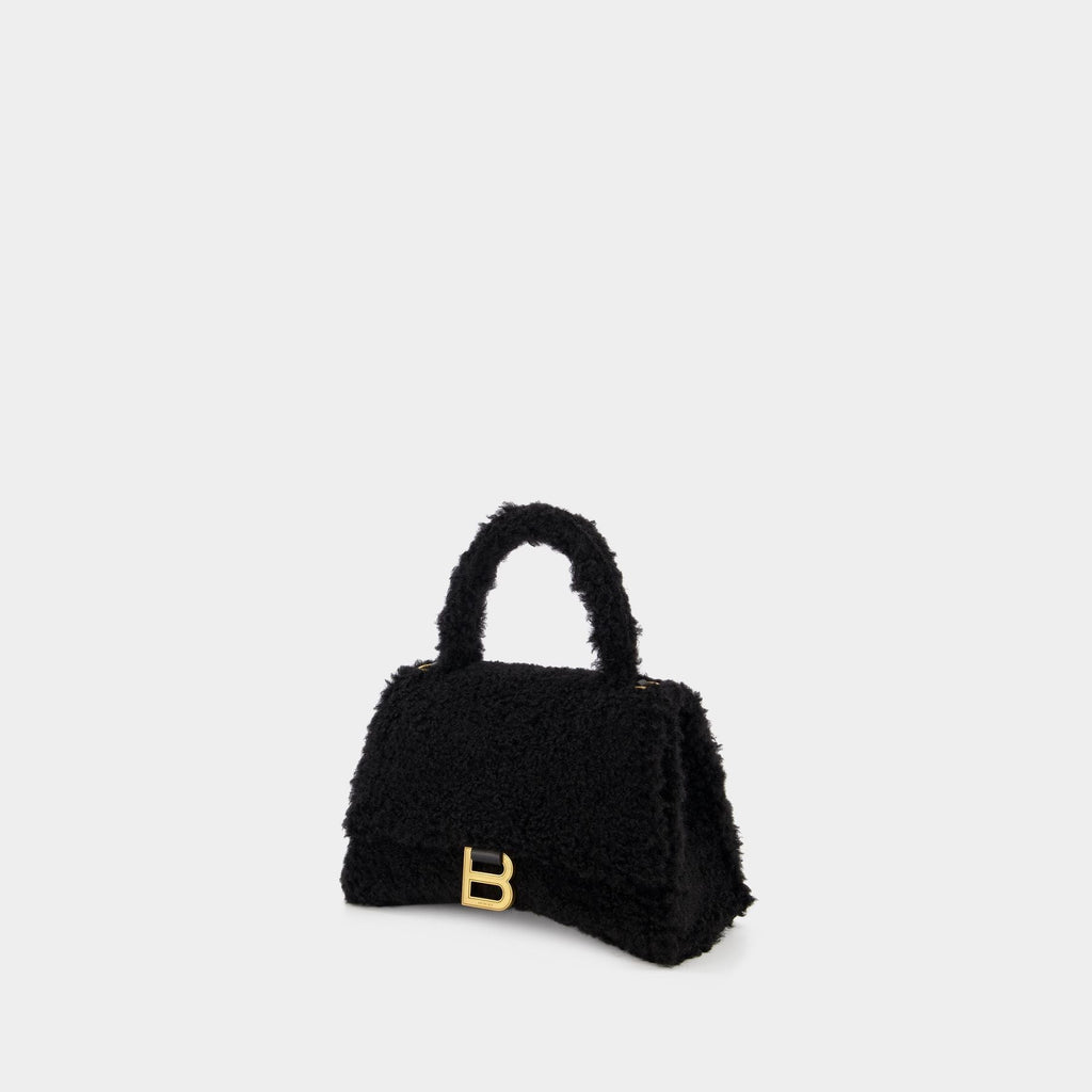 Hour S W/St Bag - Balenciaga -  Black - Synthetic