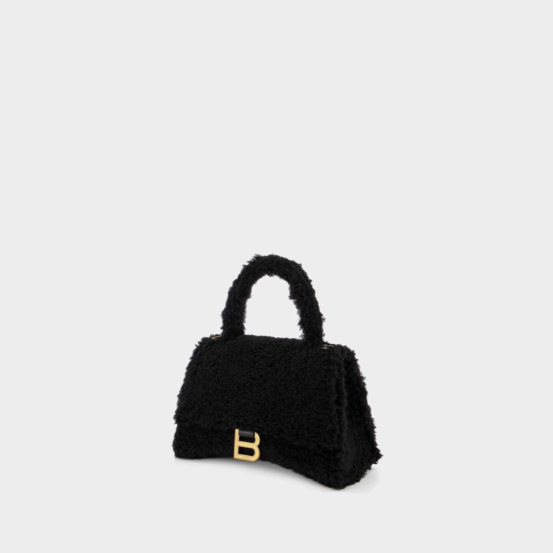 Hour S W/St Bag - Balenciaga -  Black - Synthetic