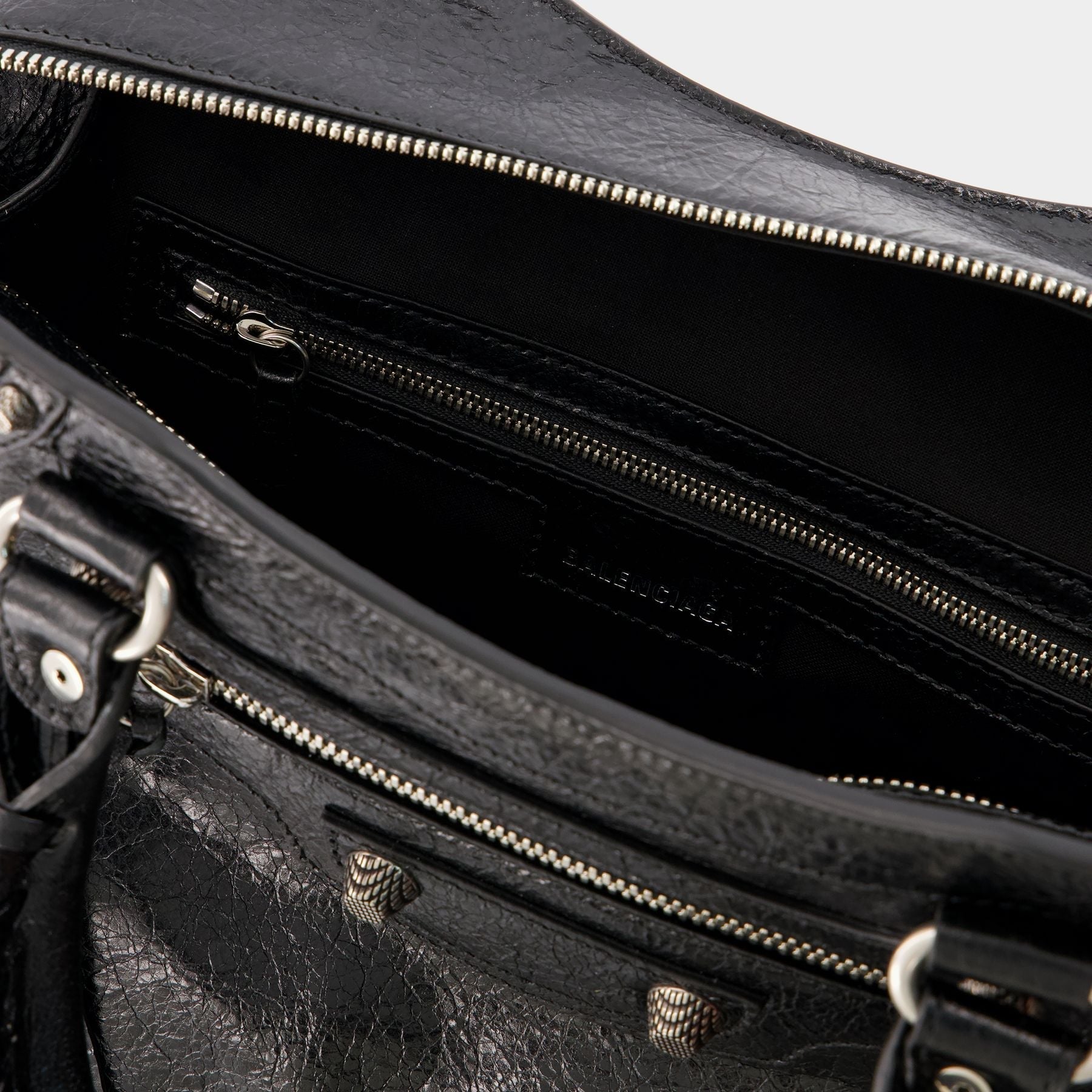 Neo Cagole City S Bag - Balenciaga -  Black - Leather