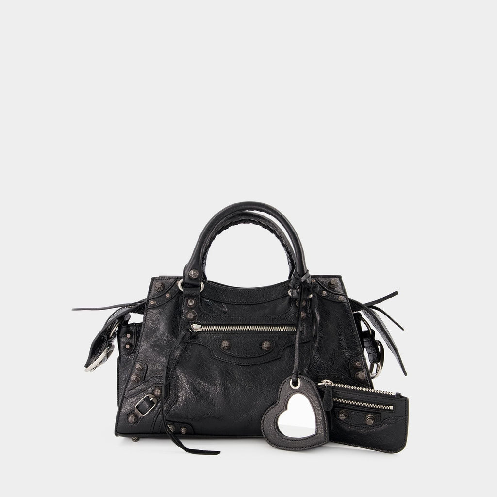 Neo Cagole City S Bag - Balenciaga -  Black - Leather
