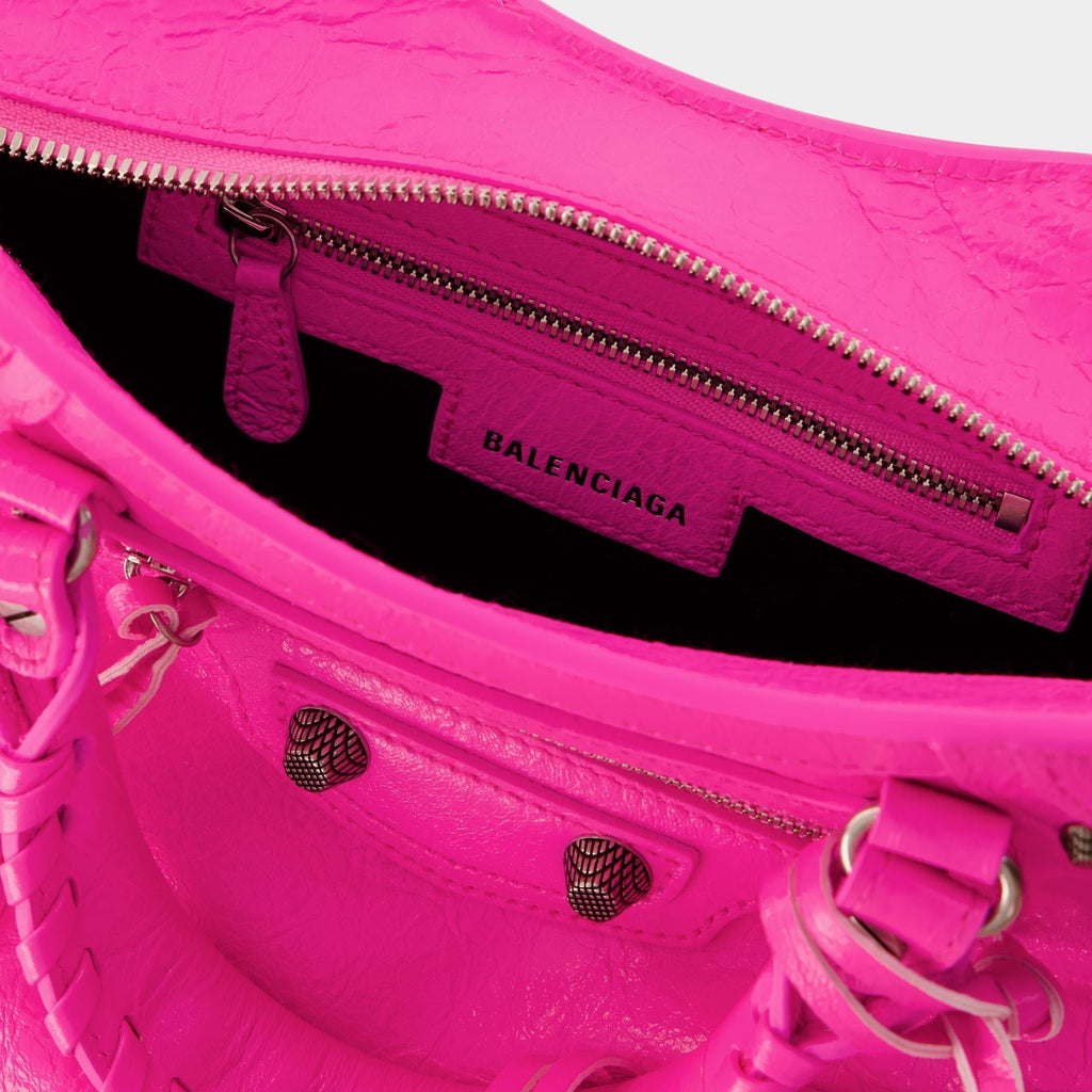 Neo Cagole Xs Bag - Balenciaga -  Bright Pink - Leather