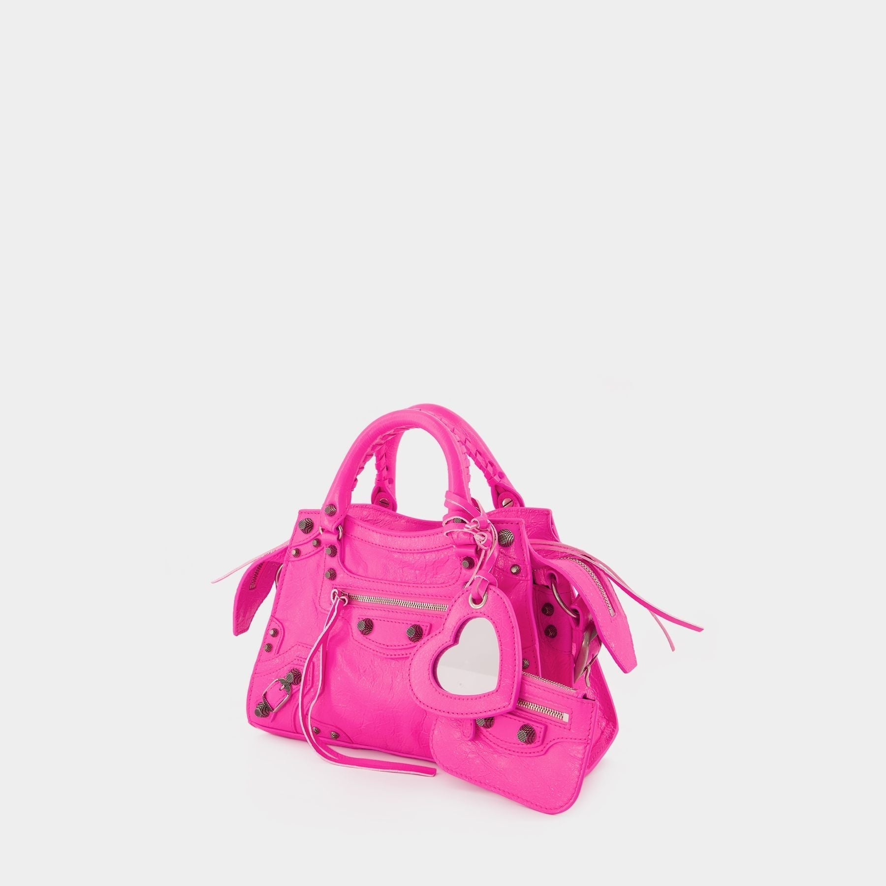 Neo Cagole Xs Bag - Balenciaga -  Bright Pink - Leather