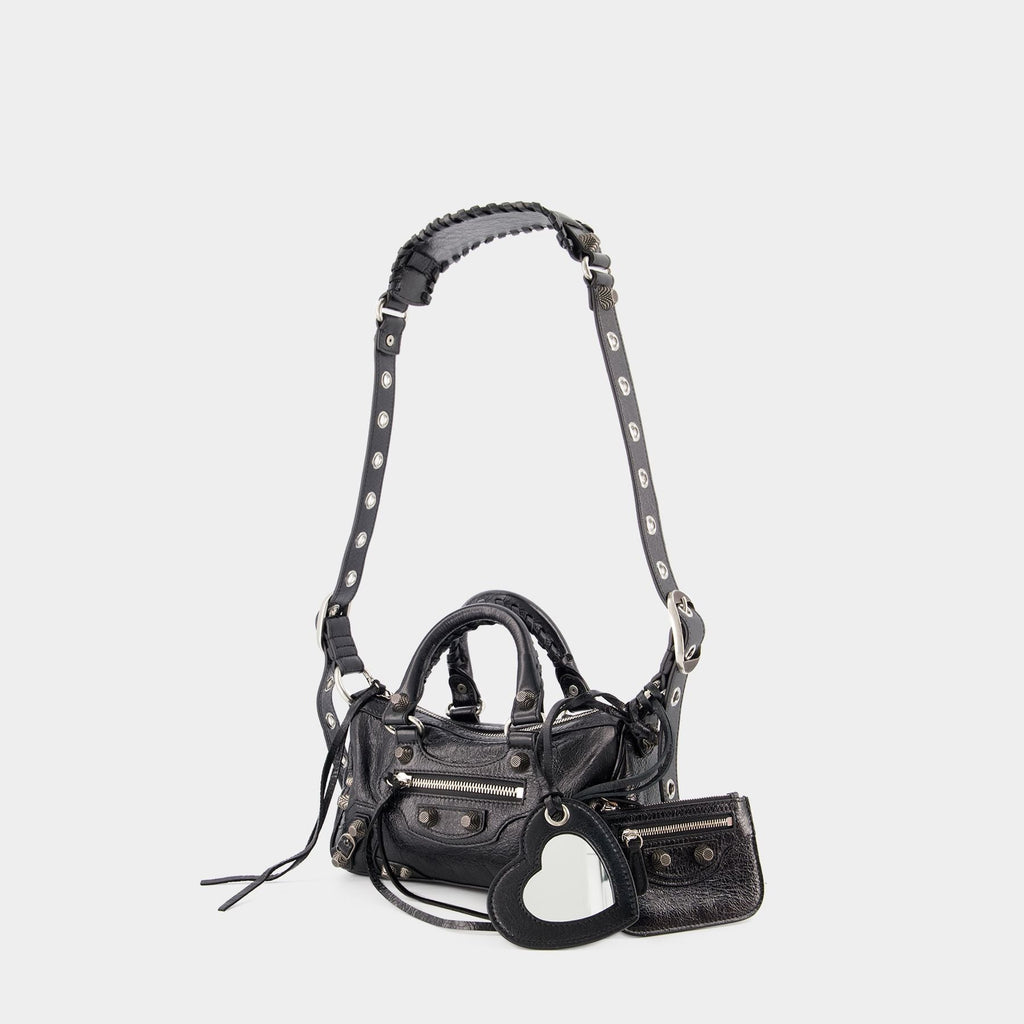 Le Cagole Mini - Balenciaga - Leather - Black