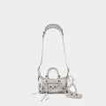 Le Cagole Mini Bag - Balenciaga - Leather - Grey