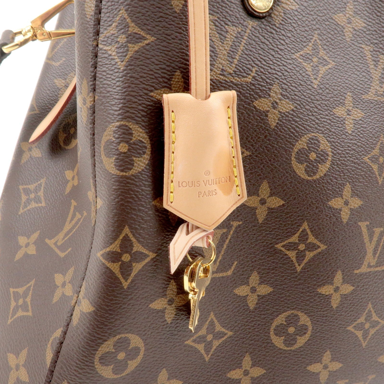 Louis Vuitton Monogram Montaigne MM 2Way Hand Bag M41056