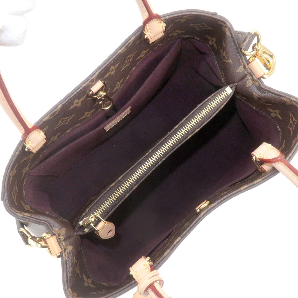 Louis Vuitton Monogram Montaigne MM 2Way Hand Bag M41056