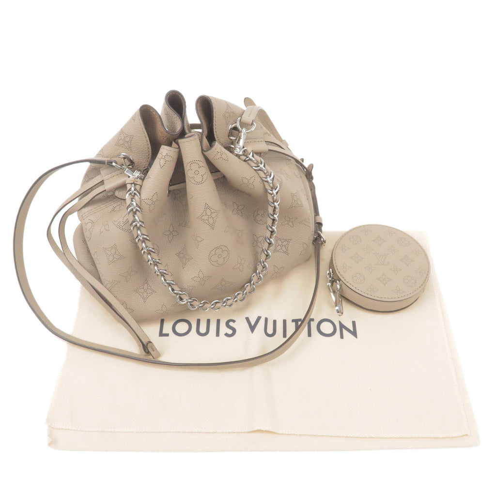 Louis Vuitton Monogram Mahina Bella 2Way Bag Galet M57201