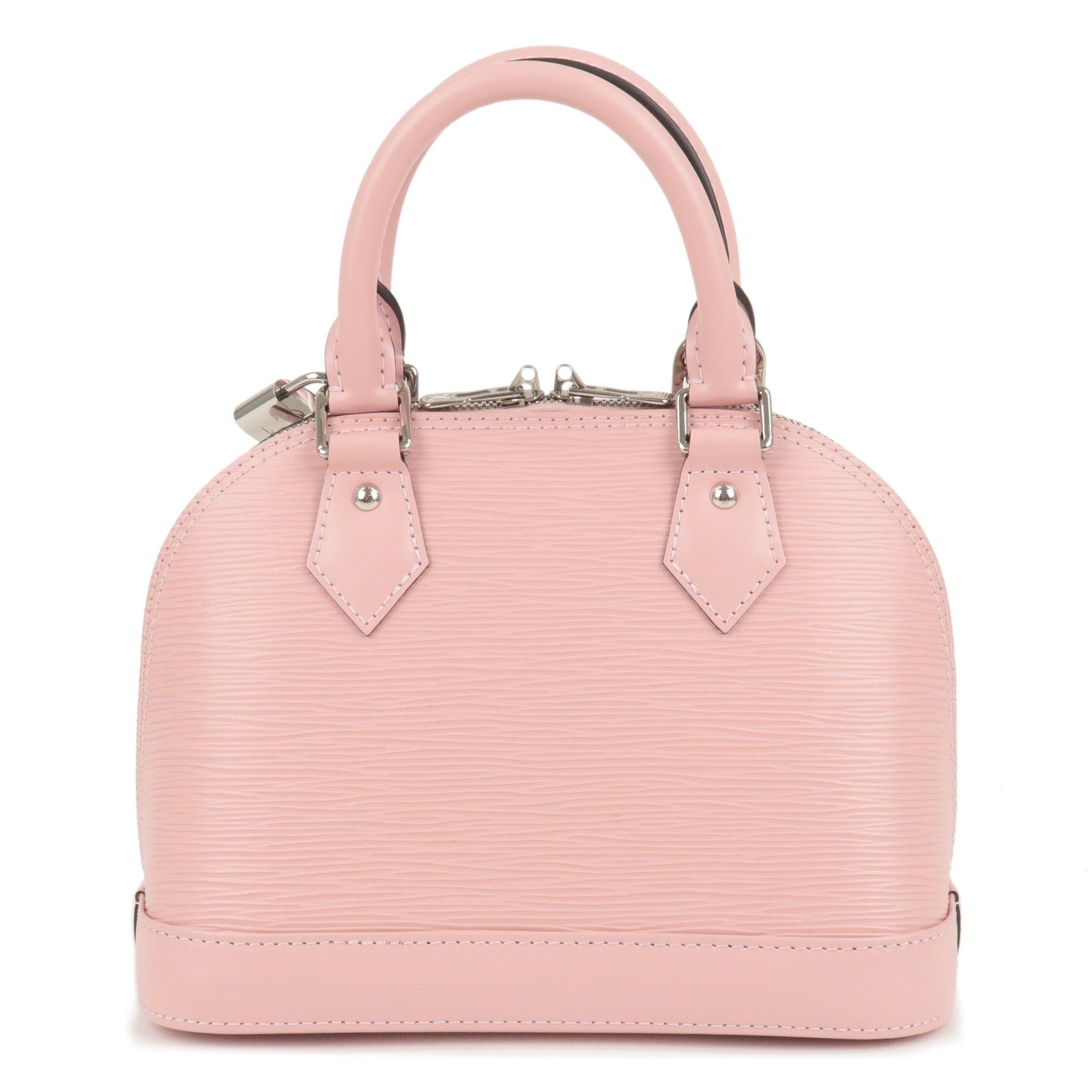 Louis Vuitton Epi Alma BB 2Way Hand Bag Rose Ballerine M41327