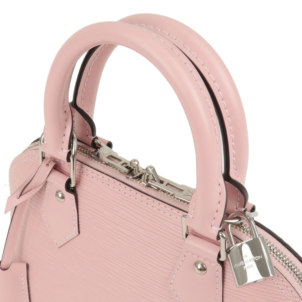 Louis Vuitton Epi Alma BB 2Way Hand Bag Rose Ballerine M41327