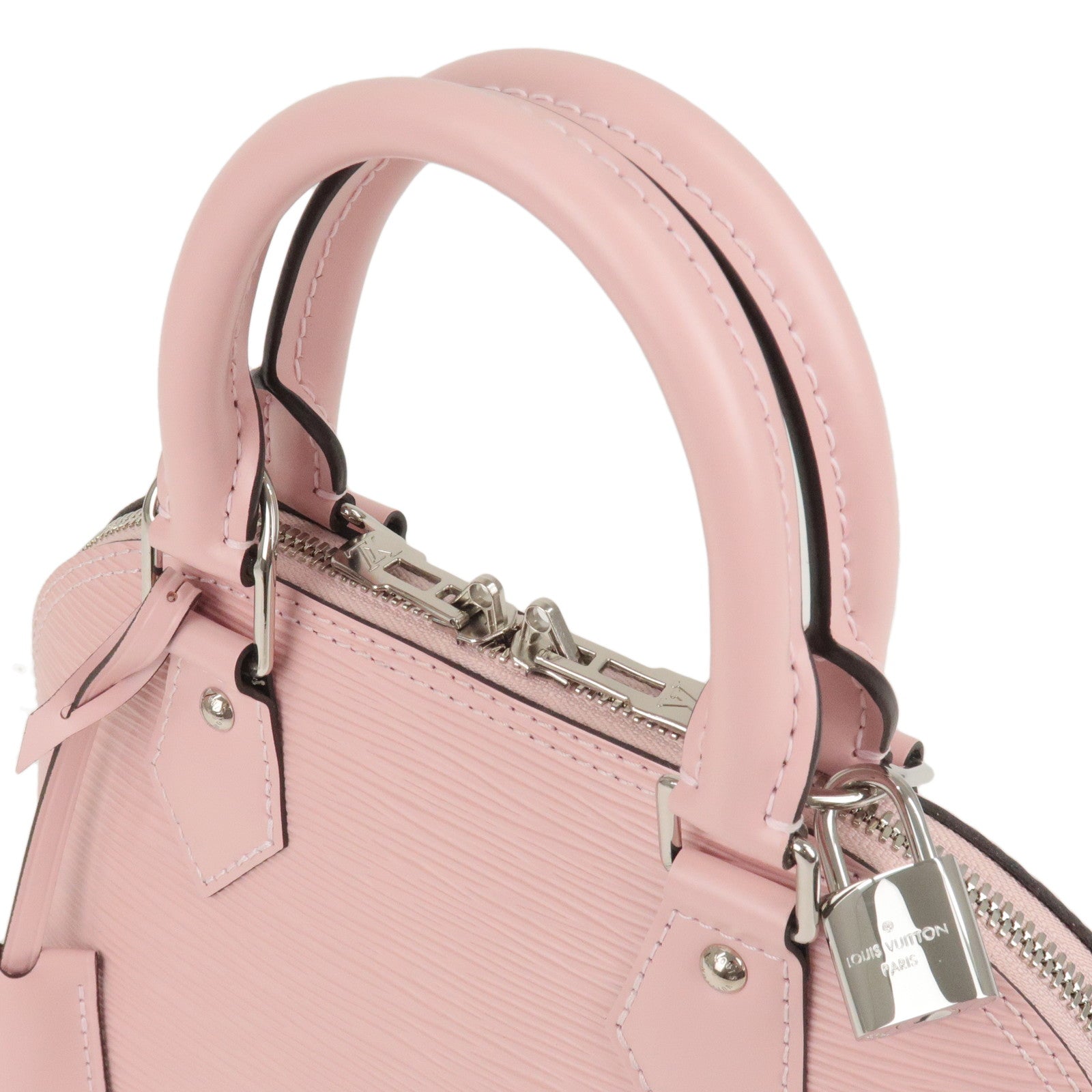 Louis Vuitton Epi Alma BB 2Way Hand Bag Rose Ballerine M41327