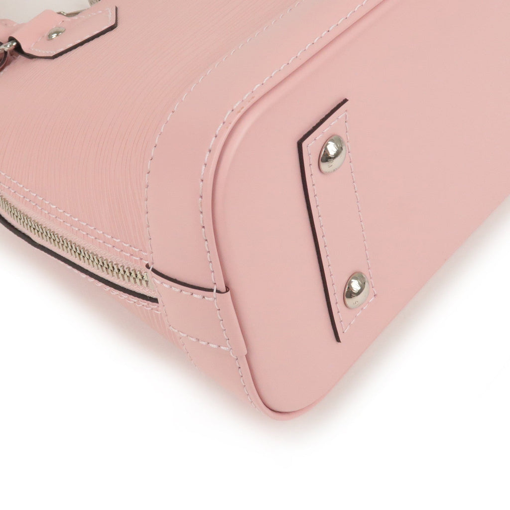 Louis Vuitton Epi Alma BB 2Way Hand Bag Rose Ballerine M41327