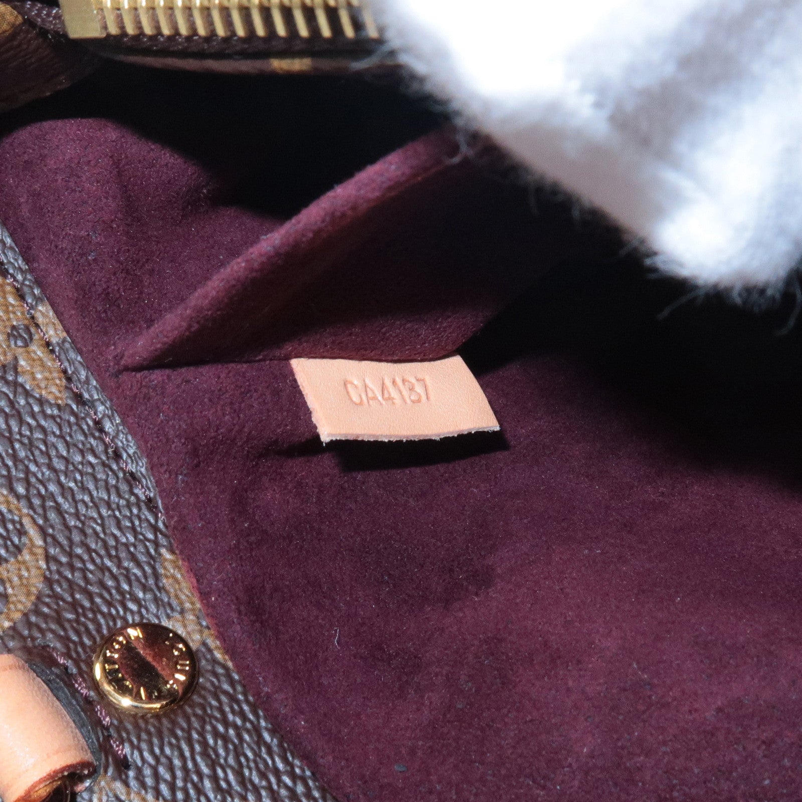 Louis Vuitton Monogram Montaigne BB 2Way Bag Hand Bag M41055