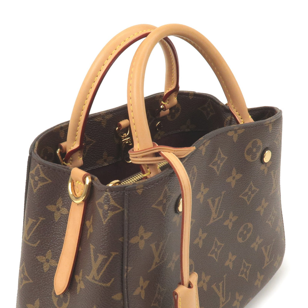 Louis Vuitton Monogram Montaigne BB 2Way Bag Hand Bag M41055