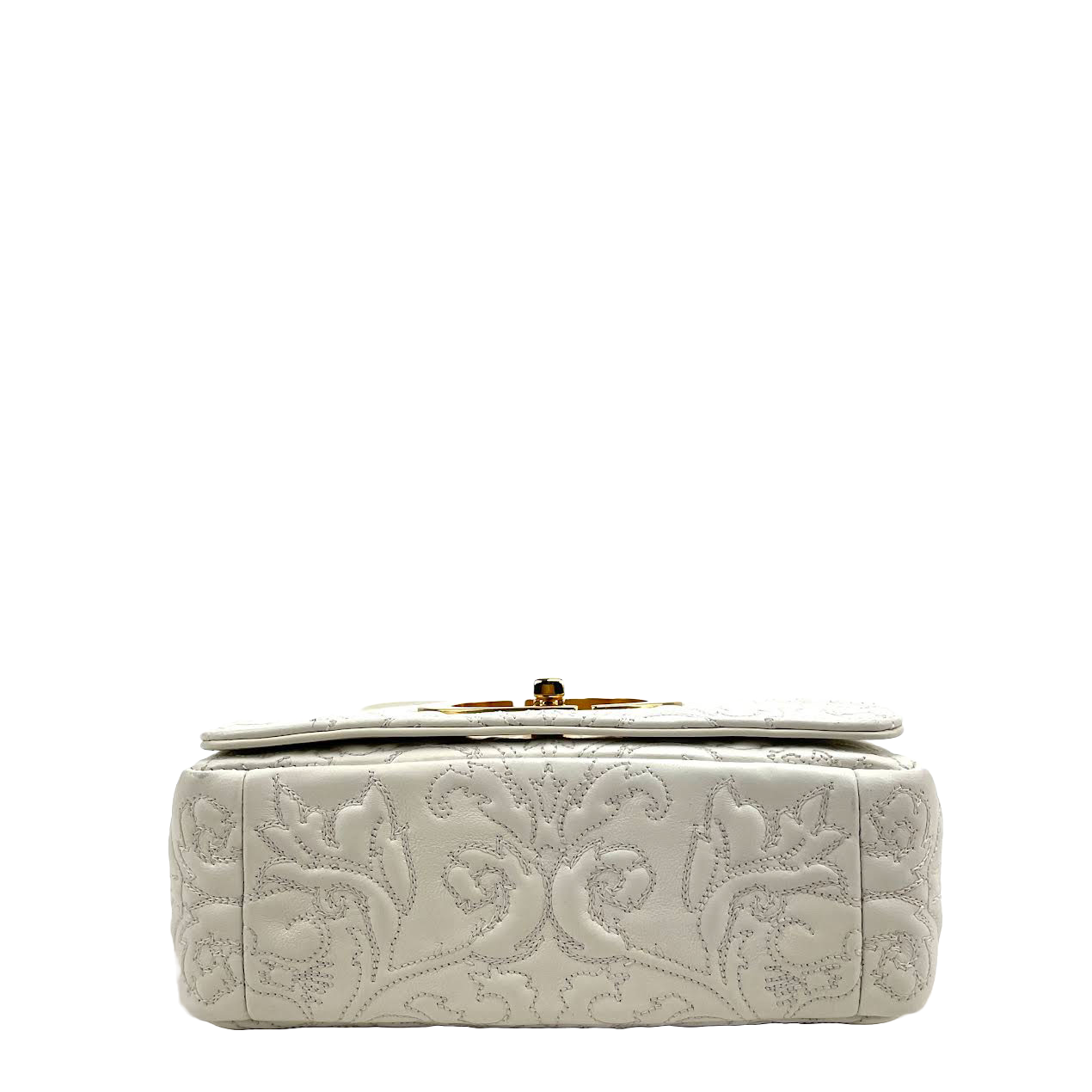 DIOR Caro Bag Latte Quilted Lambskin-Small