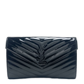 SAINT LAURENT Quilted Patent Leather WOC