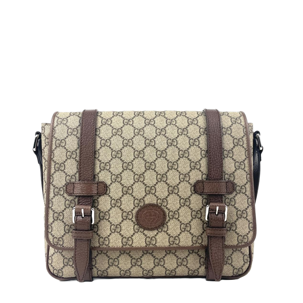 GUCCI Messenger Bag GG Canvas