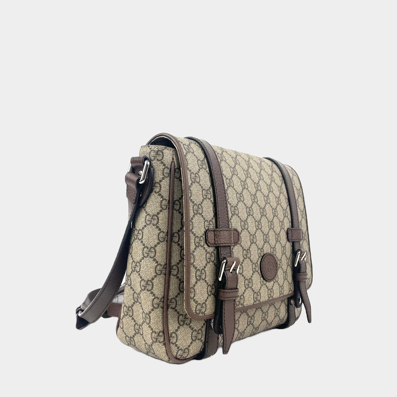 GUCCI Messenger Bag GG Canvas