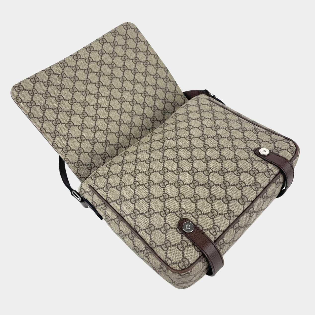 GUCCI Messenger Bag GG Canvas