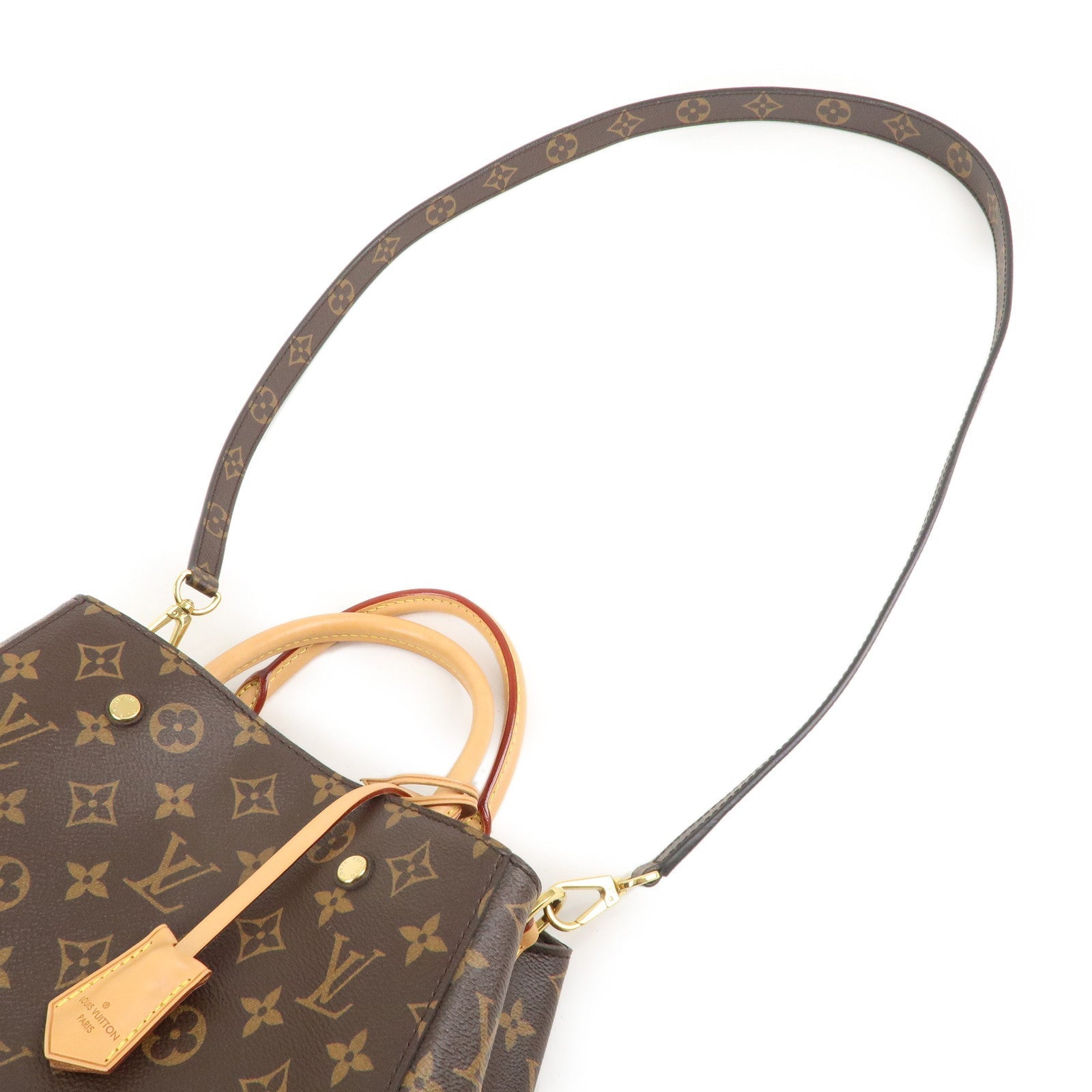 Louis Vuitton Monogram Montaigne BB 2Way Bag Hand Bag M41055