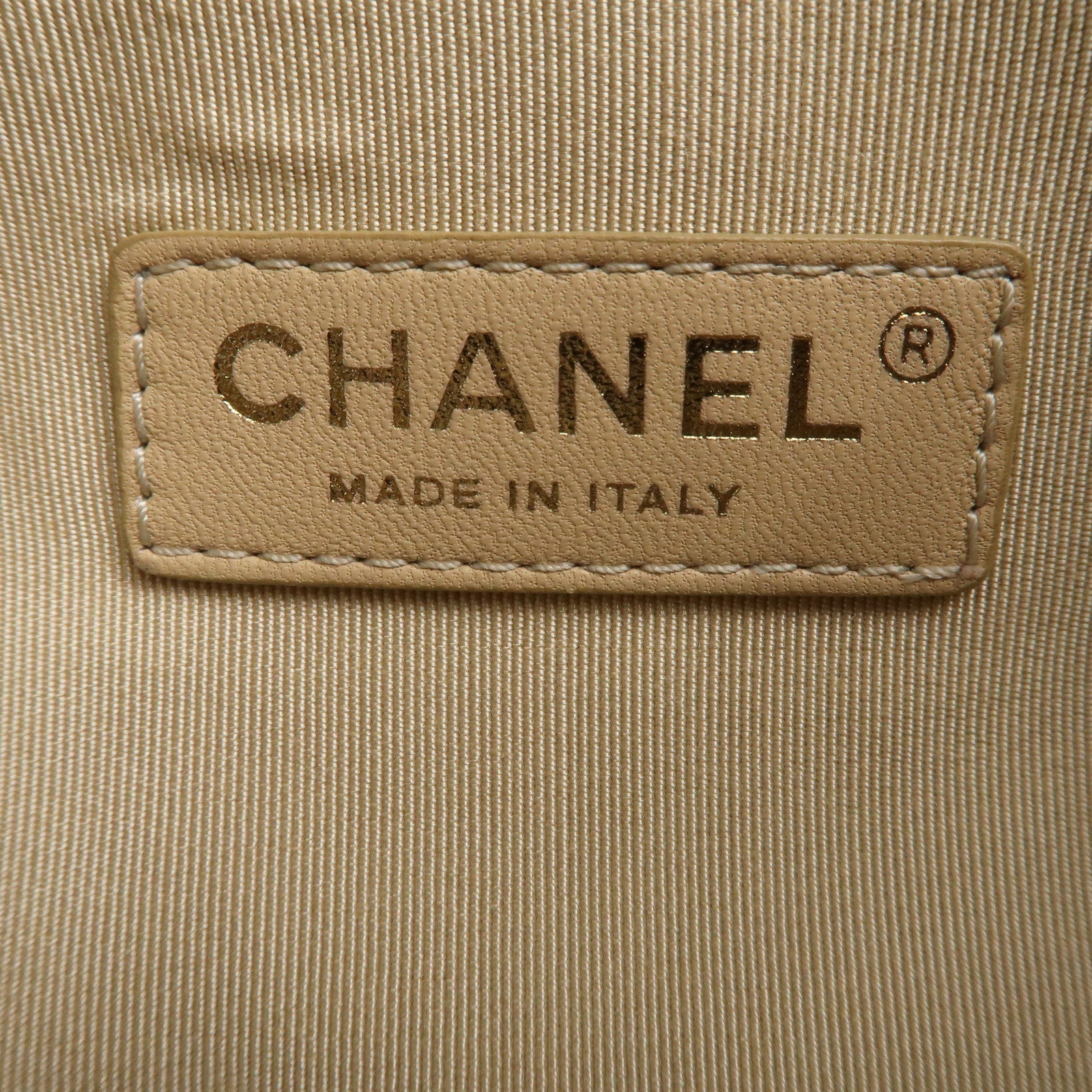 CHANEL Matelasse Lamb Skin Chain Shoulder Bag Black Vintage Gold