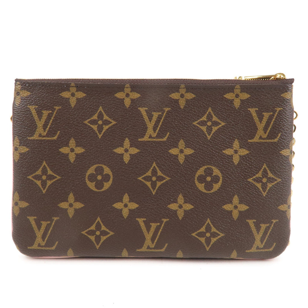 Louis Vuitton Monogram Pochette Double Zip Shoulder Bag M69744