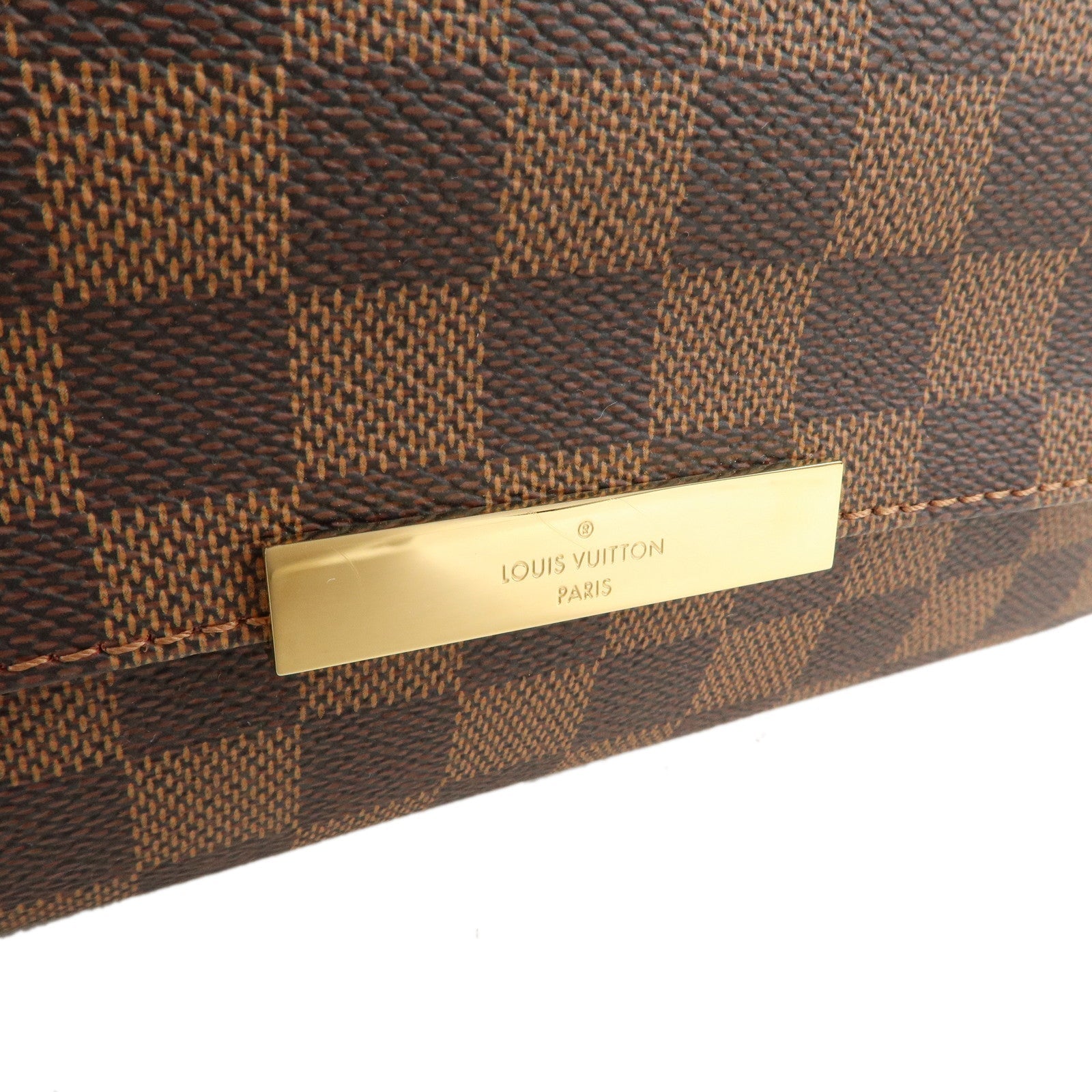 Louis Vuitton Damier Favorite MM 2Way Shoulder Bag N41129