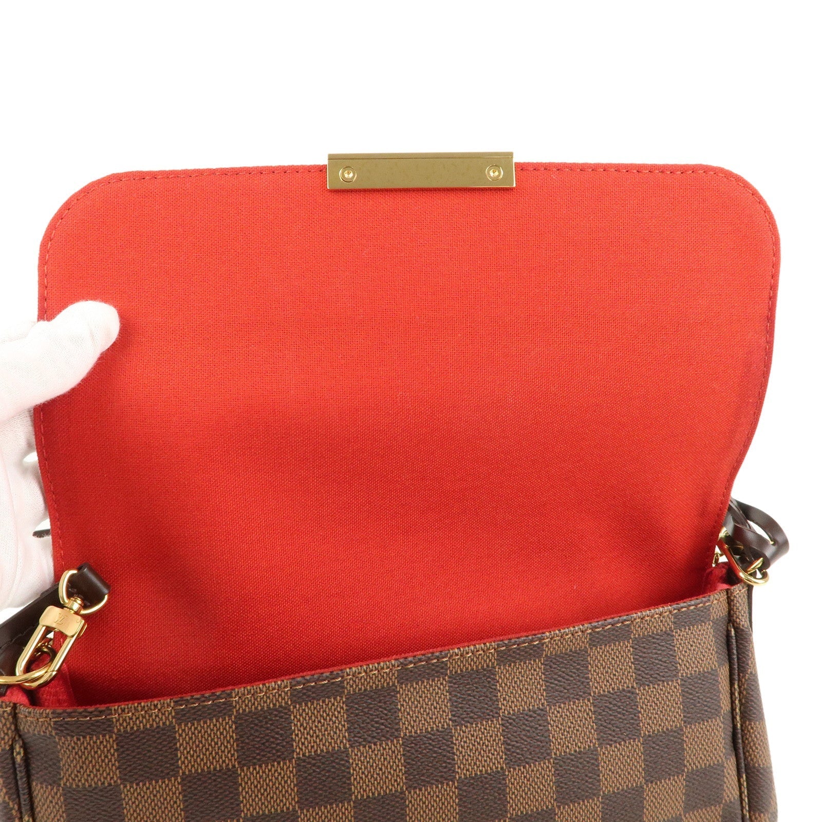 Louis Vuitton Damier Favorite MM 2Way Shoulder Bag N41129