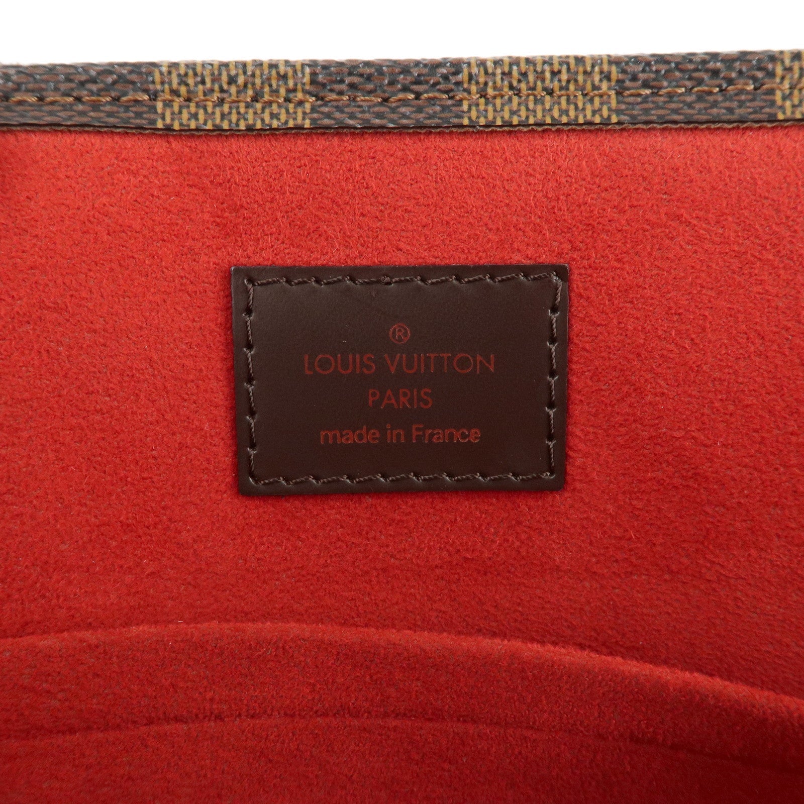 Louis Vuitton Damier Ebene Sac Pla Tote Bag Hand Bag N51140
