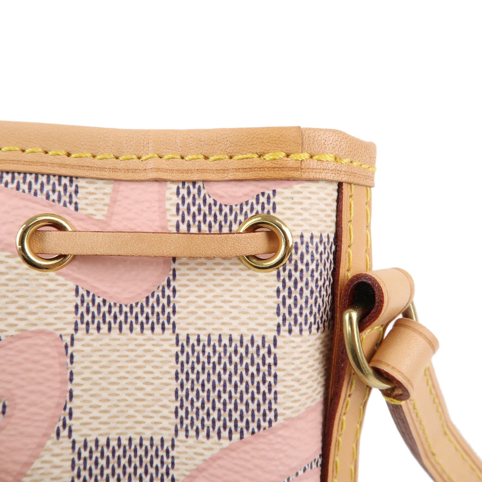 Louis Vuitton Damier Azur Tahiti Nano Noe Shoulder Bag N60052
